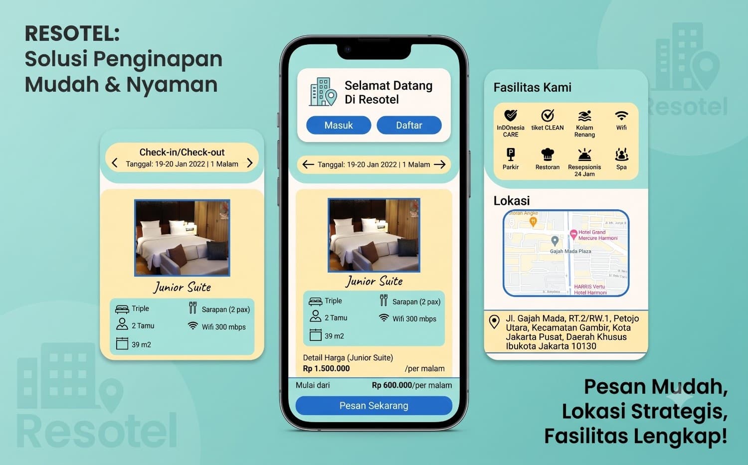 Resotel - Aplikasi Reservasi Hotel