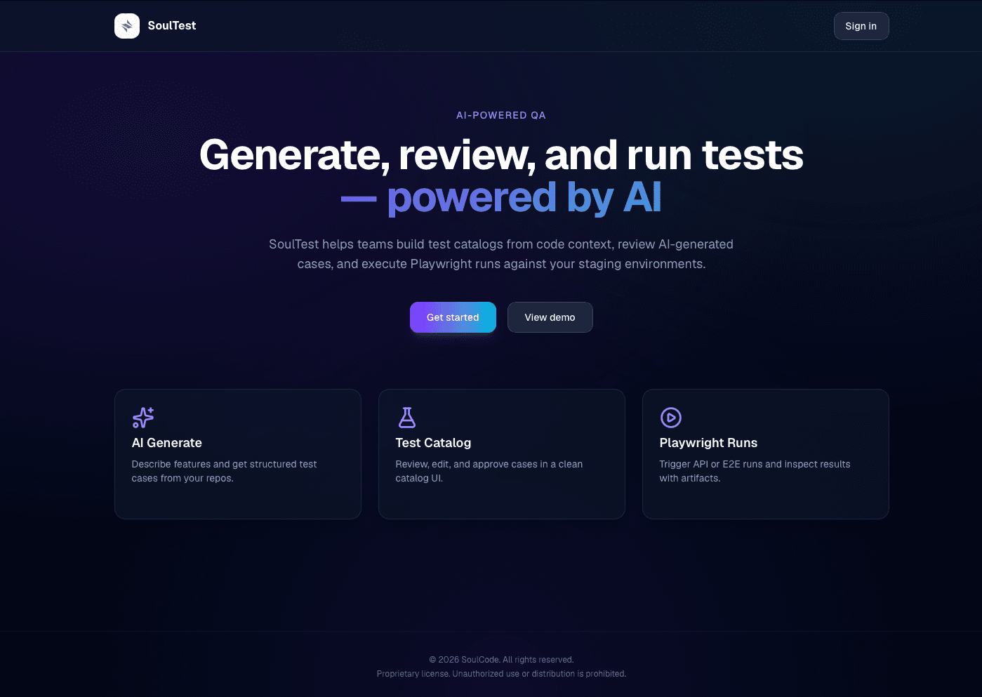 Soultest: QA Berbasis AI
